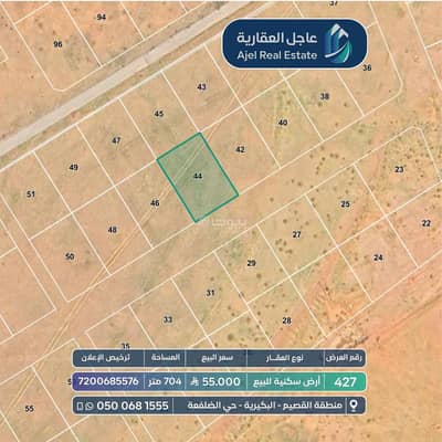 ارض سكنية  للبيع في الضلفعه - أرض سكنية للبيع في الدلفاح