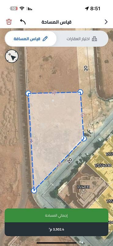 ارض سكنية  للبيع في غرب الرياض، الرياض - للبيع ارض سكنيه زاويه حي ظهرة لبن مطله على الوادي من الخلف