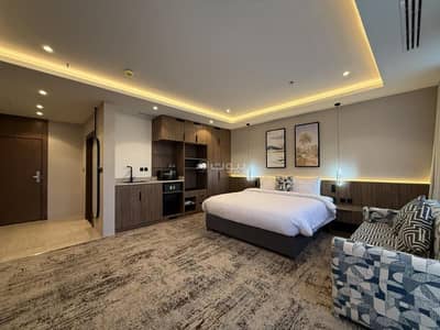 شقة 1 غرفة نوم للايجار في شمال الرياض، الرياض - استديو سكني جديد في مجمع اجنحة لاكورديا السكني