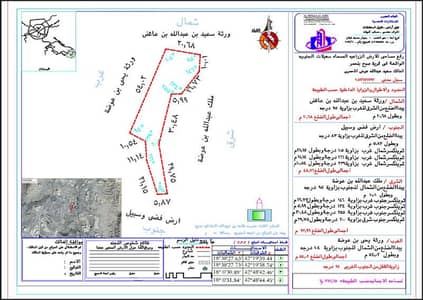 Agriculture Plot for Rent in Al Jahdal 2 - Land for rent on Al-Kudsa Street, Asir City - Al-Jahdal, Asir Region