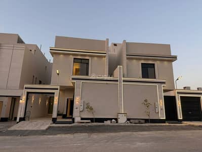 4 Bedroom Villa for Sale in East Riyadh, Riyadh - For sale, a modern internal stair villa with an elevator on 25m Street - Al Bayaan neighborhood