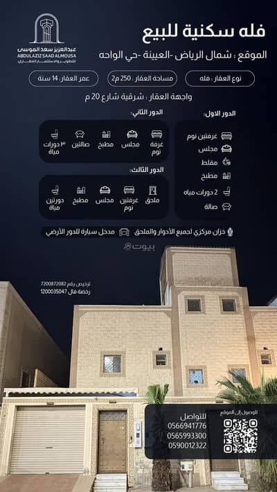 5 Bedroom Villa for Sale in Al Wahah, Al Jubaylah - Villa in Al-Ain