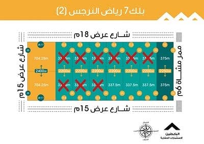 Residential Land for Sale in Riyadh, Riyadh Region - للبيع زاوية بمخطط رياض النرجس 2 مساحة 375م Residential Land for Sale in Riyadh, Riyadh Region - للبيع زاوية بمخطط رياض النرجس 2 مساحة 375م