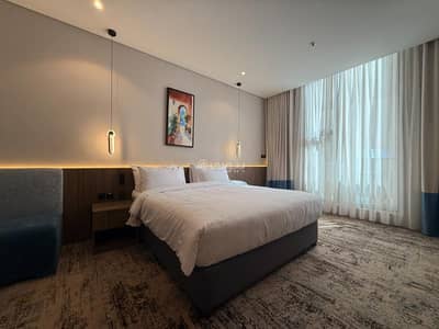 فلیٹ 1 غرفة نوم للايجار في شمال الرياض، الرياض - استديو سكني جديد في مجمع اجنحة لاكورديا السكني