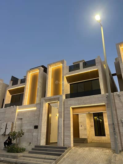 6 Bedroom Villa for Sale in North Jeddah, Jeddah - Two villas for sale in Jeddah, Al-Yaqut neighborhood, modern design, luxurious finishes.