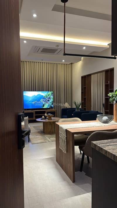 شقة 2 غرفة نوم للايجار في شمال الرياض، الرياض - شقة فاخرة غرفتين نوم مؤثثة للايجار السنوي