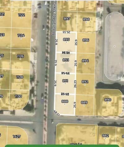 ارض سكنية  للايجار في شمال جدة، جدة - أرض سكنية للإيجار في الخالدية، شمال جدة