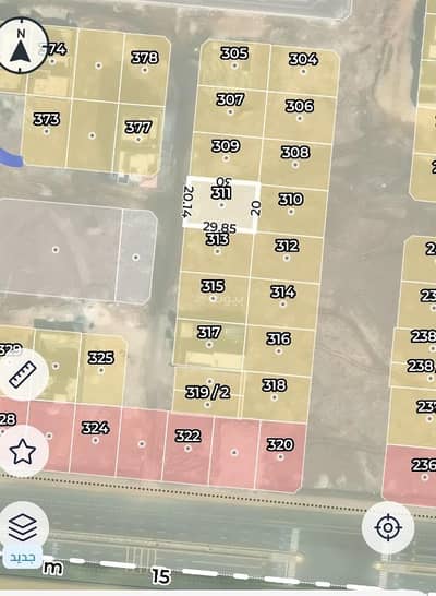 ارض سكنية  للبيع في شمال جدة، جدة - أرض للبيع في حي النور جدة