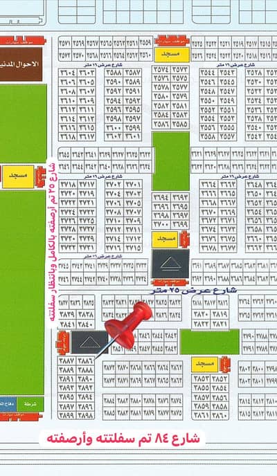 Residential Land for Sale in Al Bawadir, Jeddah - Land for sale in Al bawader district, Jeddah