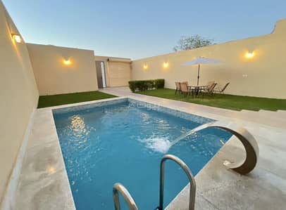 استراحة 2 غرفة نوم للايجار في شرق الرياض، الرياض - للايجار شالية بحي الرمال