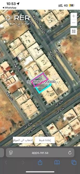 ارض سكنية  للبيع في غرب الرياض، الرياض - أرض سكنية للبيع في حي ظهرة لبن، غرب الرياض