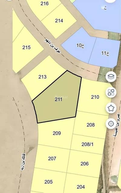 ارض سكنية  للبيع في المرجان، الخبر - أرض للبيع في شارع فاتك بن زيد, حي المرجان, مدينة الخبر, المنطقة الشرقية