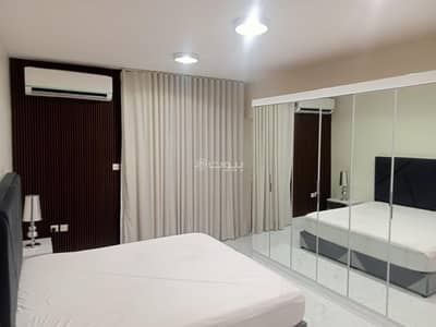 فلیٹ 1 غرفة نوم للايجار في وسط الرياض، الرياض - شقة بغرفة نوم وصالة مفروشة للإيجار في الملز