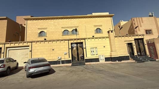 دور 6 غرف نوم للبيع في غرب الرياض، الرياض - فيلا دور دور وشقة في حي الحزم بامكانك شراءها كامله او ادوار مستقله