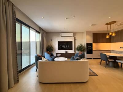 3 Bedroom Flat for Rent in North Riyadh, Riyadh - Satel at Opal on Thoumamah Road - furnished 3-Bedroom with Rooftop Apartment