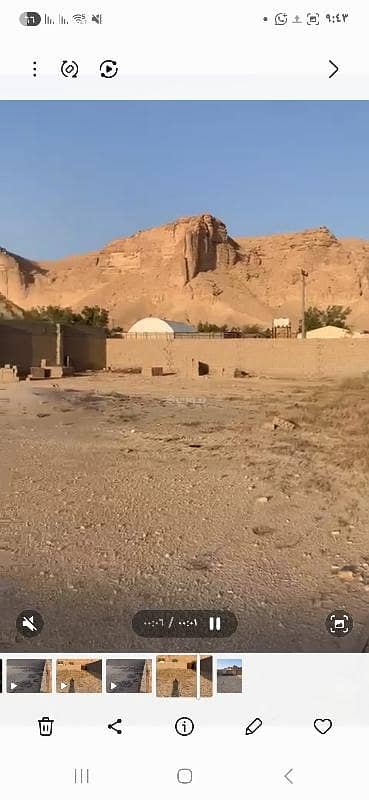 Residential Land for Rent in Al Muzahimiyah Riyadh Region - For rent, a corner land in Qasour Al-Muqbil.