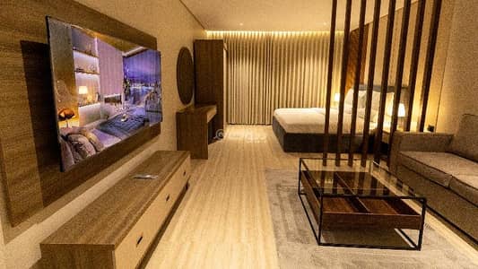 Studio for Rent in East Riyadh, Riyadh - Luxurious studio in Al Hamra district, King Abdullah Road