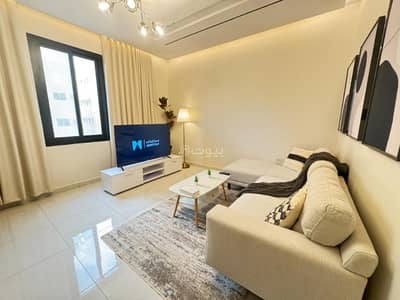 1 Bedroom Flat for Rent in North Jeddah, Jeddah - Luxurious One-Bedroom Apartment | Fully Equipped Kitchen | Jeddah - Al-Salama District