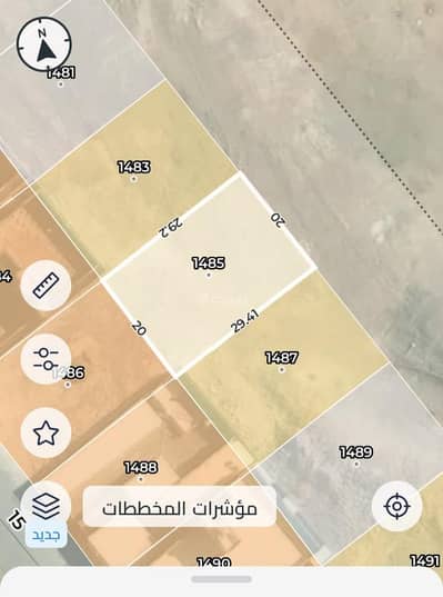 Residential Land for Sale in Al Aqoul, Madina - Residential land for sale in Al-Aqoul, Medina