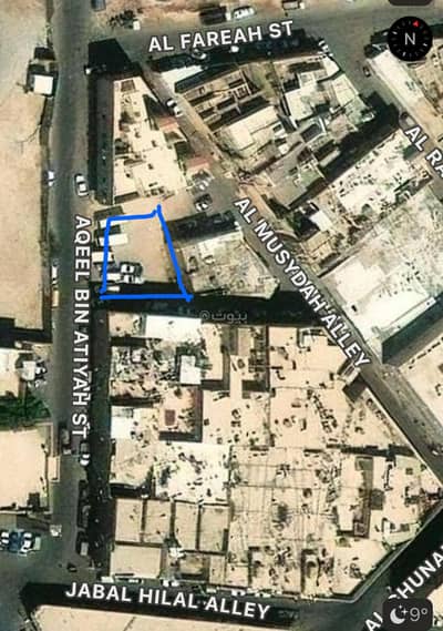 Residential Land for Sale in Central Riyadh, Riyadh - Plot of land in a corner residential area, Manfoha District