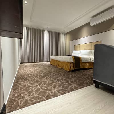 1 Bedroom Apartment for Rent in Riyadh - Room apartment with a large open hall