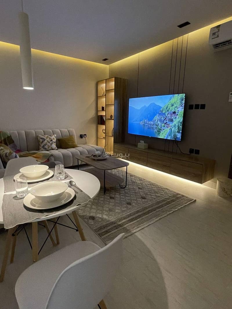 A one-bedroom apartment with luxurious furniture and a great location next to the Boulevard in Hittin A one-bedroom apartment with luxurious furniture and a great location next to the Boulevard in Hittin