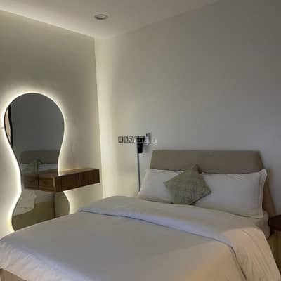 1 Bedroom Apartment for Rent in Riyadh - Studio with master bed and self-entry