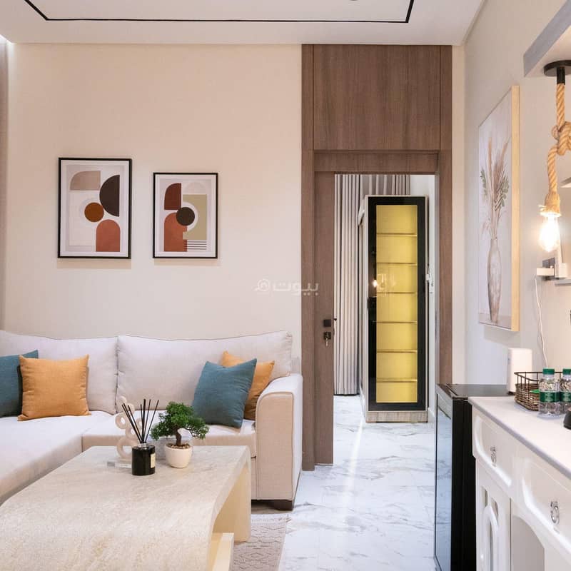 A luxurious apartment in a bedroom and a elegant hall A luxurious apartment in a bedroom and a elegant hall