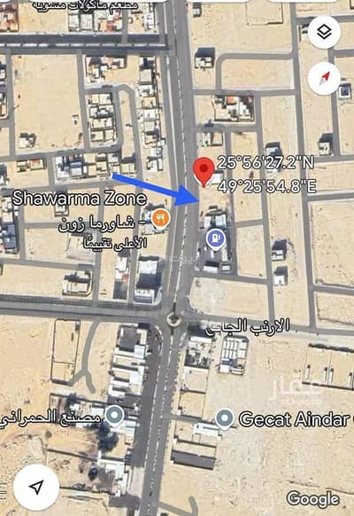 Residential Land for Rent in Taibah, Buqayq - Land for rent in Taiba district, Buqayq city, Eastern Province