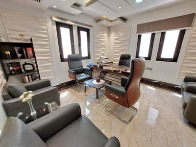Office for Rent in Al Aradiyat 1 - Office for rent in Al-Muhammadiyah, Al-Takhasusi Street, furnished and equipped.