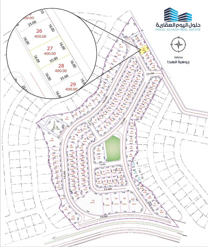 Land for sale in Al Hada, Taif Land for sale in Al Hada, Taif