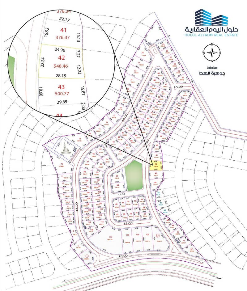 Land for sale in Al Hada, Taif Land for sale in Al Hada, Taif