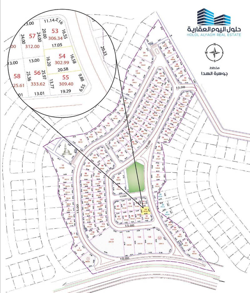 Land for sale in Al-Hada, Taif Land for sale in Al-Hada, Taif