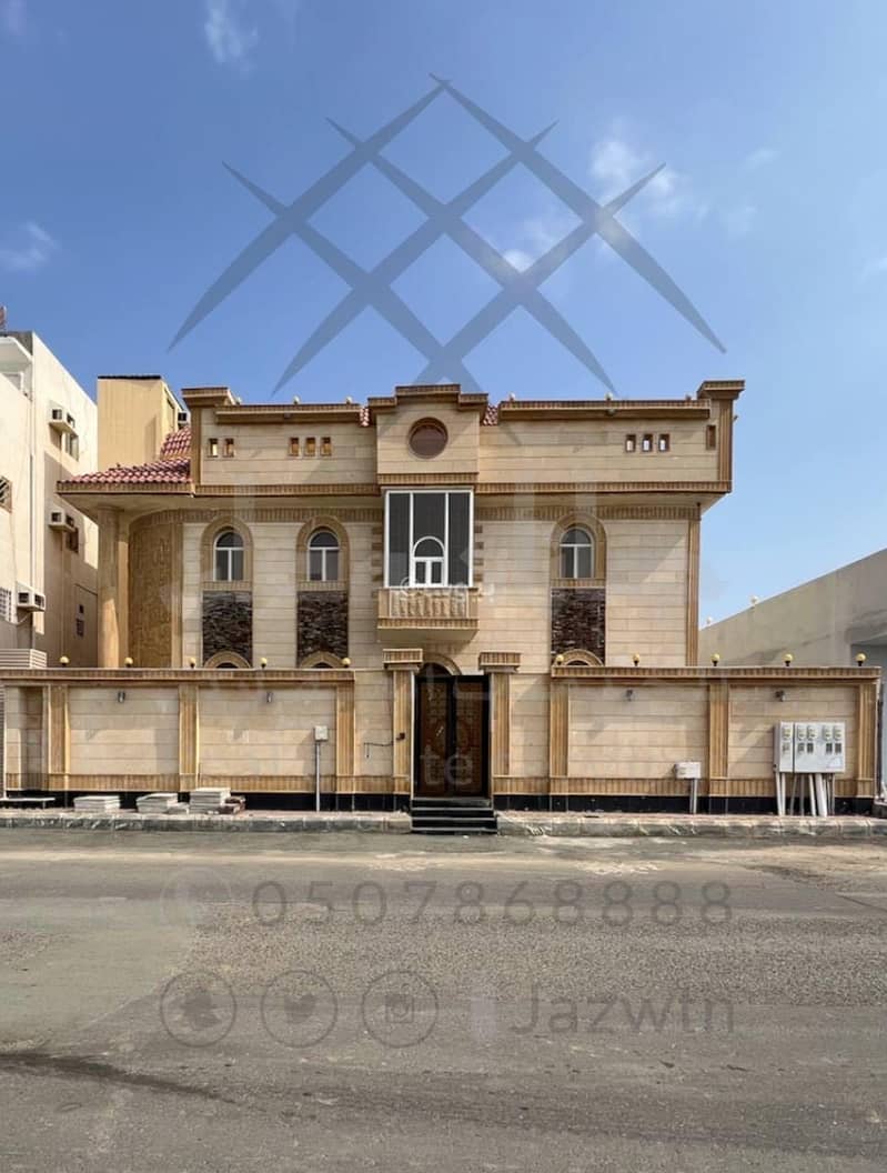 For sale, a two-story villa with an annex in New Classic style in the southern part of Jazan City. For sale, a two-story villa with an annex in New Classic style in the southern part of Jazan City.