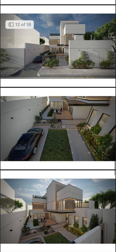 6 Bedroom Villa for Sale in North Jeddah, Jeddah - Shell-Structure Independent Villa for Sale in South Obhur – 450 m² – Luxury Design with Pool View