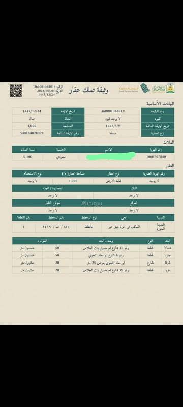 Residential Land For Sale in Al Sakb, Madina Residential Land For Sale in Al Sakb, Madina