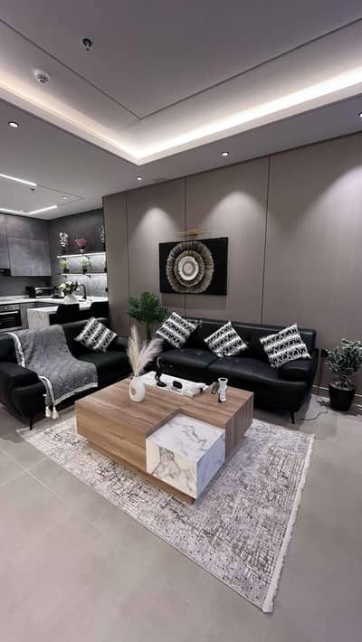 1 Bedroom Apartment for Rent in Riyadh - Stylish studio and a wide and beautiful seating area