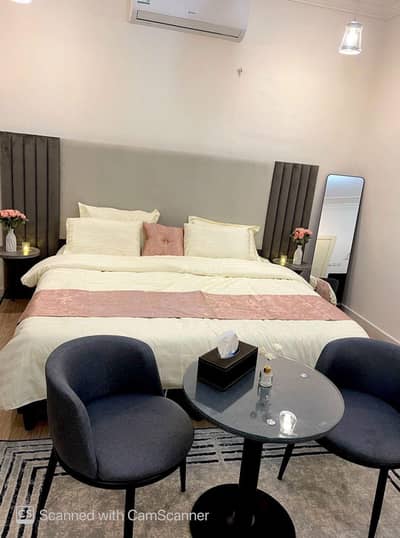 1 Bedroom Flat for Rent in Riyadh - Studio with elegant furniture and smart entry