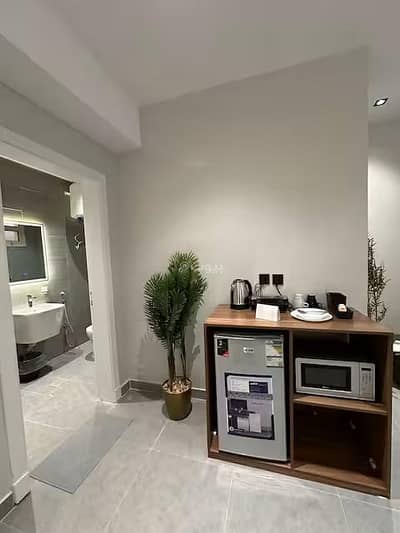 1 Bedroom Flat for Rent in North Riyadh, Riyadh - Cooperation - Luxurious apartment with a modern hotel design # 03