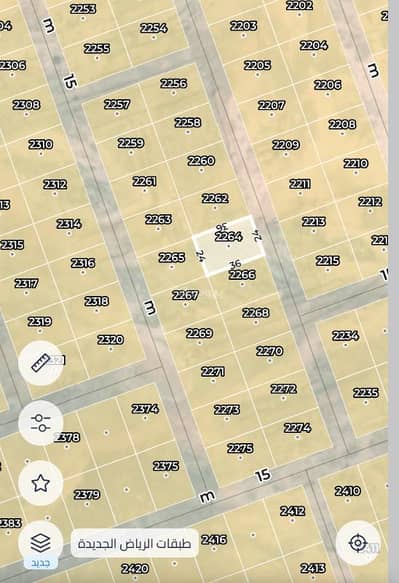 Residential Land for Sale in Al Nakhbah, Riyadh - Residential land for sale in Al-Nukhba neighborhood, Riyadh