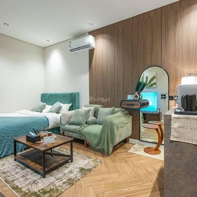 1 Bedroom Apartment for Rent in Jeddah - Elegant studio with private jacuzzi for two people