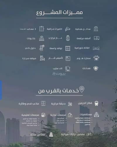 2 Bedroom Flat for Sale in North Jeddah, Jeddah - Apartment For Sale in Al Fayhaa, North Jeddah