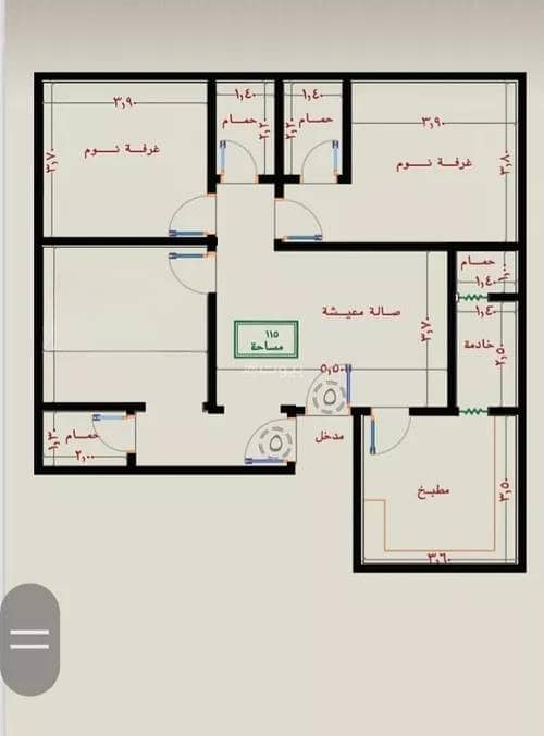 Apartment For Sale in Al Nuzhah, North Jeddah Apartment For Sale in Al Nuzhah, North Jeddah