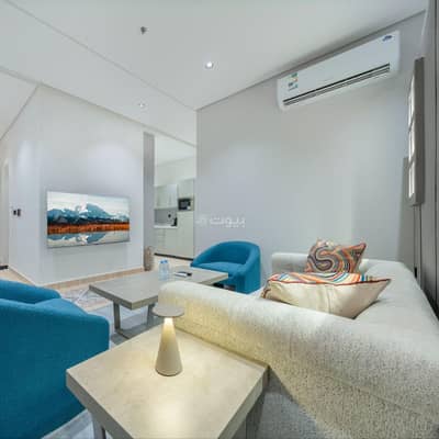 1 Bedroom Apartment for Rent in Riyadh - Luxurious suite in the press. Private parking in the basement. TV 65 4K
