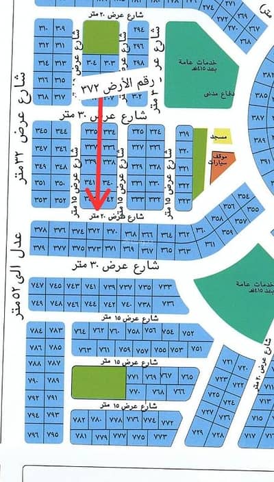 ارض سكنية  للبيع في شمال جدة، جدة - ارض للبيع في جدة حي الياقوت
