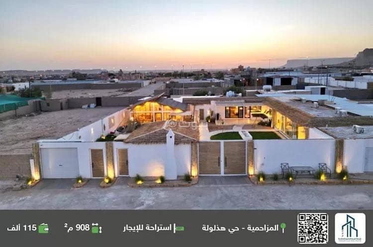 بيت راحة مكون من 7 غرف نوم للإيجار في المزاحمية، منطقة الرياض بيت راحة مكون من 7 غرف نوم للإيجار في المزاحمية، منطقة الرياض