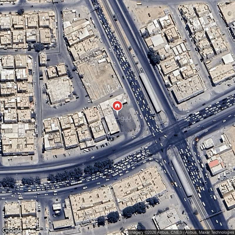 Commercial land in Al Malaz district, Ras Balak, three streets Commercial land in Al Malaz district, Ras Balak, three streets