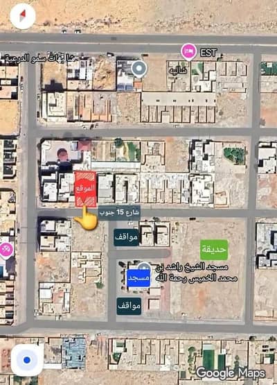 ارض سكنية  للبيع في ظهره العودة غرب، الدرعية - أرض للبيع في شارع ظهره العودة غرب 151, حي ظهره العودة غرب, مدينة الدرعية, منطقة الرياض