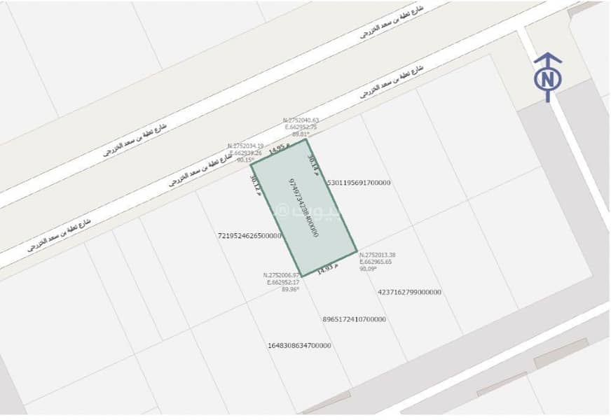 Residential land for sale in Al-Areedh, Riyadh Residential land for sale in Al-Areedh, Riyadh