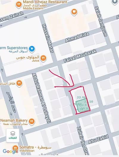 Residential Land for Sale in North Jeddah, Jeddah - Land For Sale in Al-Rawdah, Jeddah
